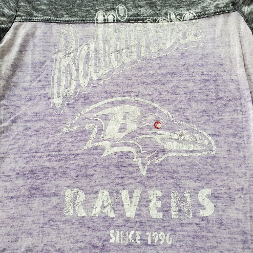 Alyssa Milano Touch Baltimore Ravens T-Shirt Size S - Picture 3 of 10